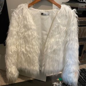 Light Up Fur Coat